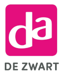 Logo DA De Zwart